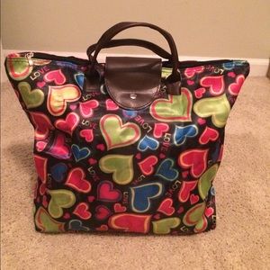 Colorful Heart Tote Bag from Dominican Republic